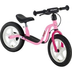 Bicicletta senza pedali PUKY Lr1Br con freno posteriore rosa