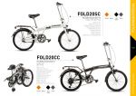 Bicicletta pieghevole CASADEI mod. Folding 20