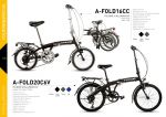 Bicicletta pieghevole CASADEI mod. Folding 16