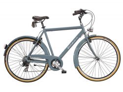 City Bike Retro Herren grau