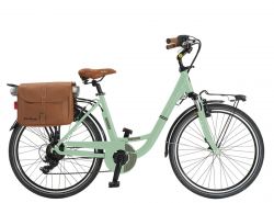 Bicicletta elettrica VIA VENETO Mod. Classic verdino