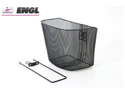 Fahrradkorb oval feinmaschig hoch